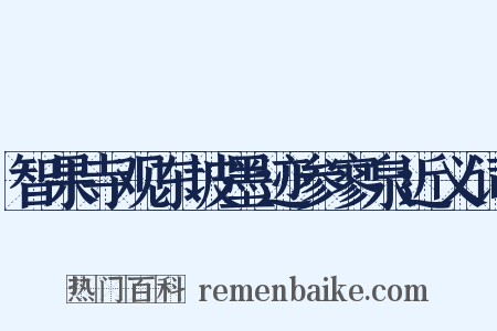 智果寺观东坡墨迹参寥泉近义词是什么意思的图片